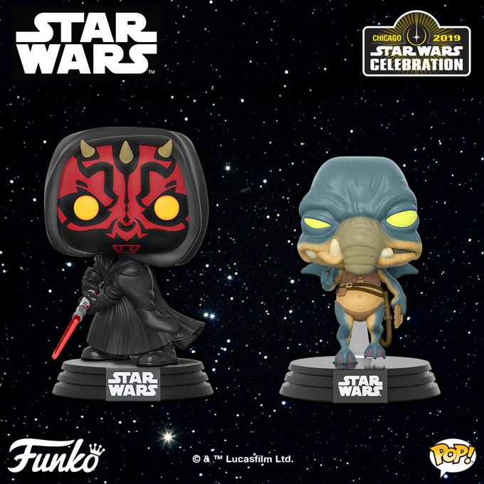 Funko pop star hot sale wars celebration 2019